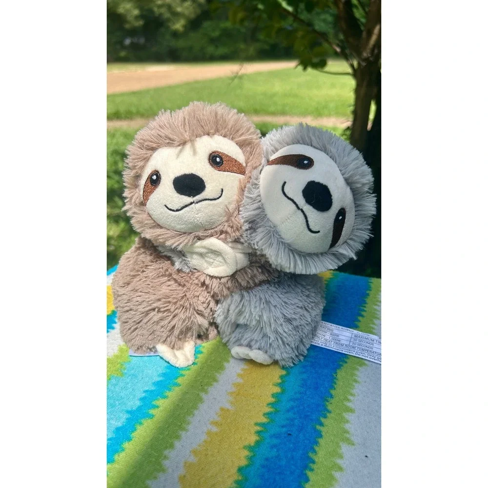 Warmies‎ Sloth Hugs Kids Small lavender Microwavable detachable Plush toy